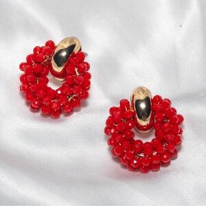 ✨Anthropologie Blythe Beaded Earrings
